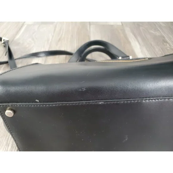 Kate Spade Black Crossbody/ Medium Satchel In Black. VGUC - Picture 12 of 12
